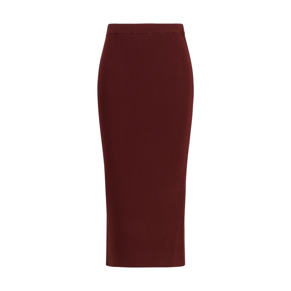 Max Mara Bordeaux Viscose Sweatshirt